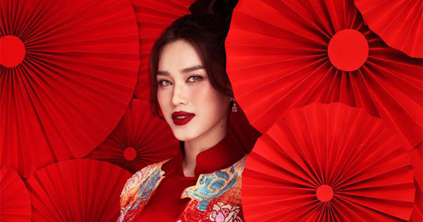 Đỗ Thị Hà sắc sảo thoát mác gái quê trong bộ ảnh Tết