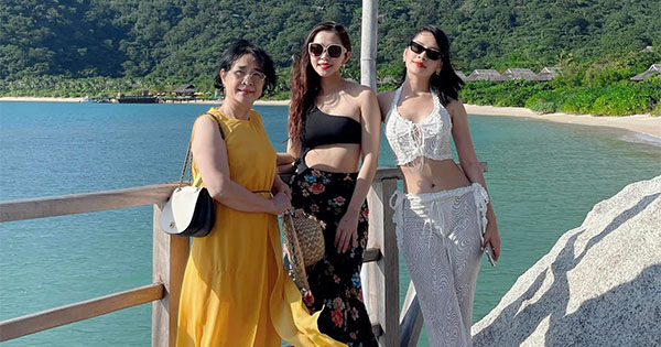Chi Pu đăng ảnh đi chơi cùng mẹ và chị gái nhưng sự chú ý đổ dồn vào người chị 40 tuổi