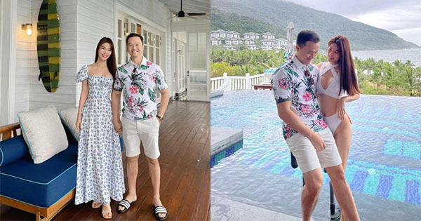 Diễm My 9X đi nghỉ dưỡng cùng gia đình bạn trai, tình tứ không rời như cặp đôi mới cưới