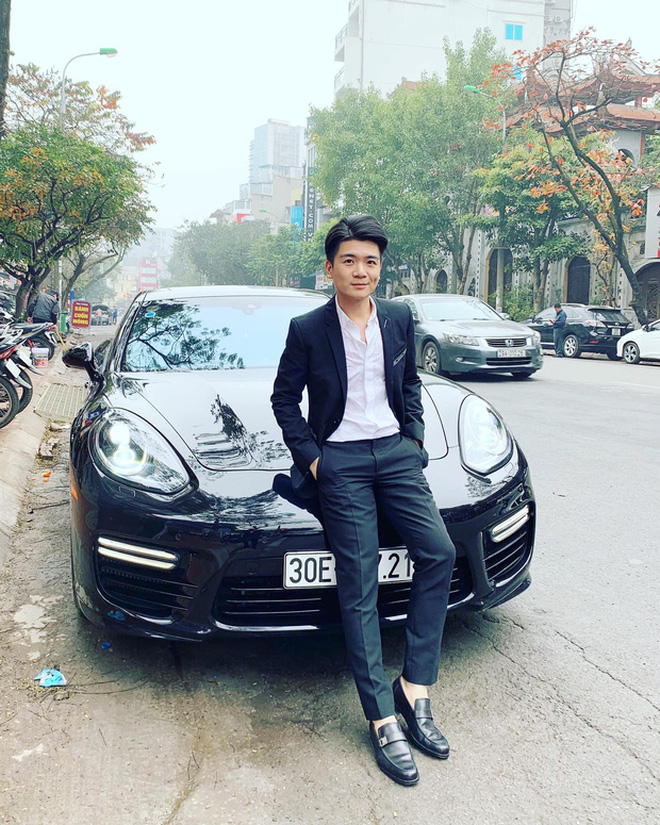 Đỗ Quang Vinh có thú chơi siêu xe, hàng hiệu.