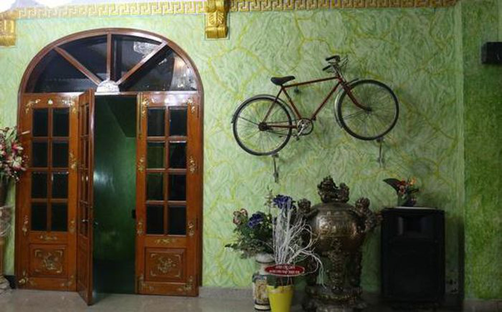 Chiếc xe đạp thời còn làm sinh viên của Ngọc Sơn.