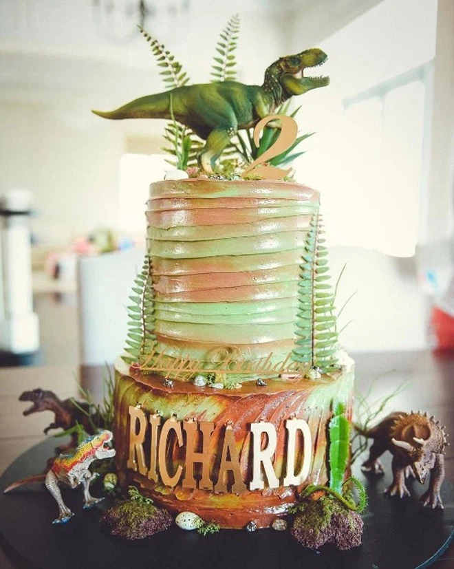 Tăng Thanh Hà làm bánh sinh nhật cho con, phản ứng của Richard rất bất ngờ - Ảnh 7