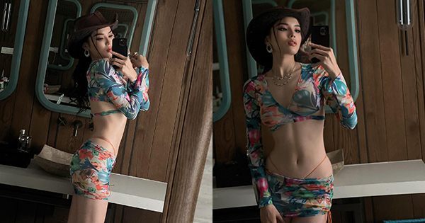 Kỳ Duyên tiếp tục lập kỷ lục vòng eo "thắt cổ chai" hấp dẫn nhất showbiz