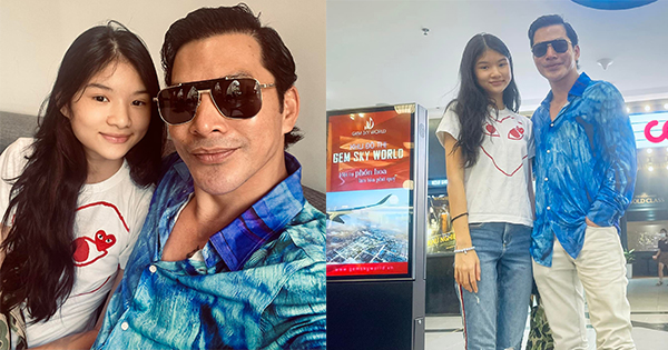 Con gái Trần Bảo Sơn càng lớn càng xinh, để mặt mộc 100% vẫn ra dáng tiểu mỹ nhân 