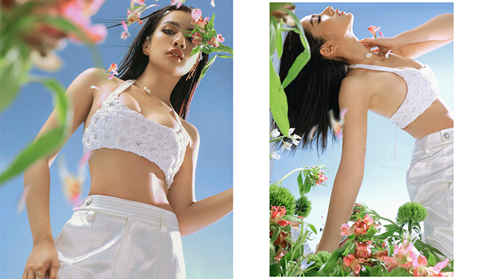 Cẩm Đan tung ảnh mới, netizen trầm trồ “Thì ra, mùa xuân hoa nở, là vì Cẩm Đan”