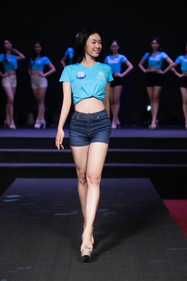 Người đẹp Ngoại thương cao 1m78, giảm 17 kg đi thi Miss World Vietnam 2022 - Ảnh 2