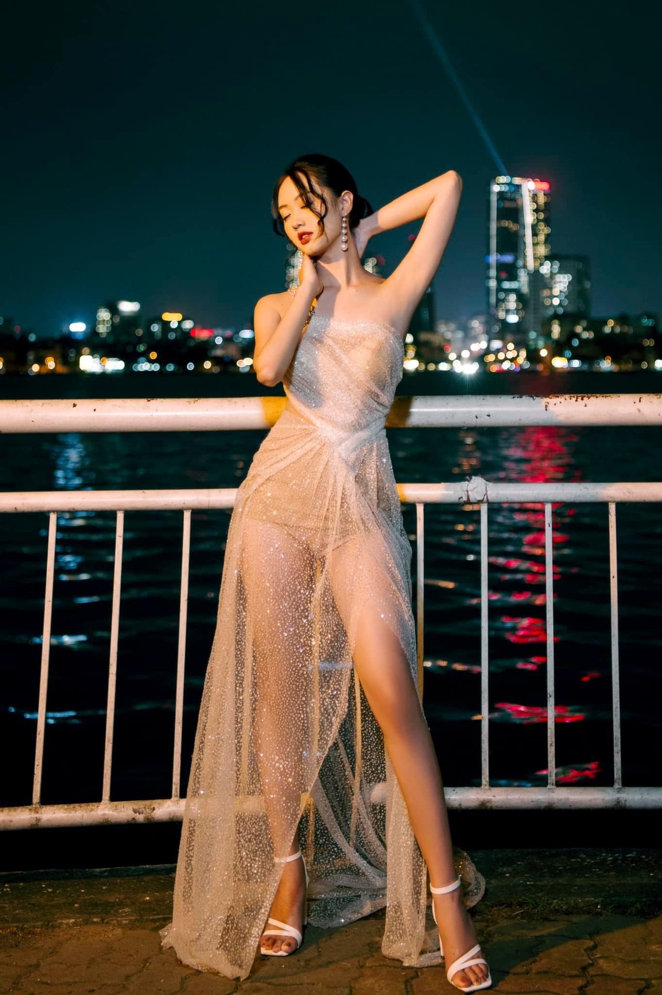 Nhan sắc người đẹp phố núi Vũ Như Quỳnh - Thí sinh được yêu thích nhất Miss World Vietnam 2022 - Ảnh 12