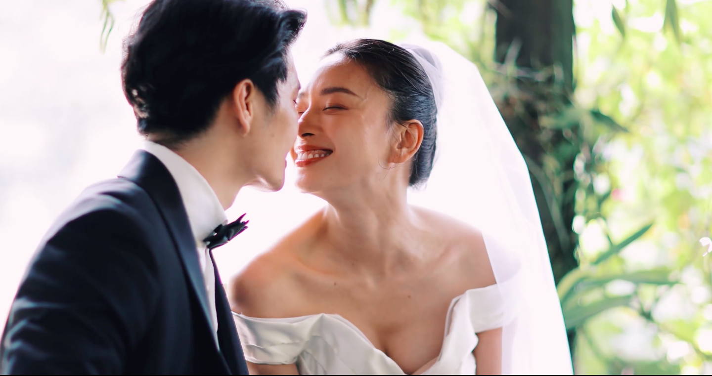 Ngô Thanh Vân tung clip cưới đẹp như mơ, hé lộ nhiều khoảnh khắc đậm chất ngôn tình với Huy Trần - Ảnh 6