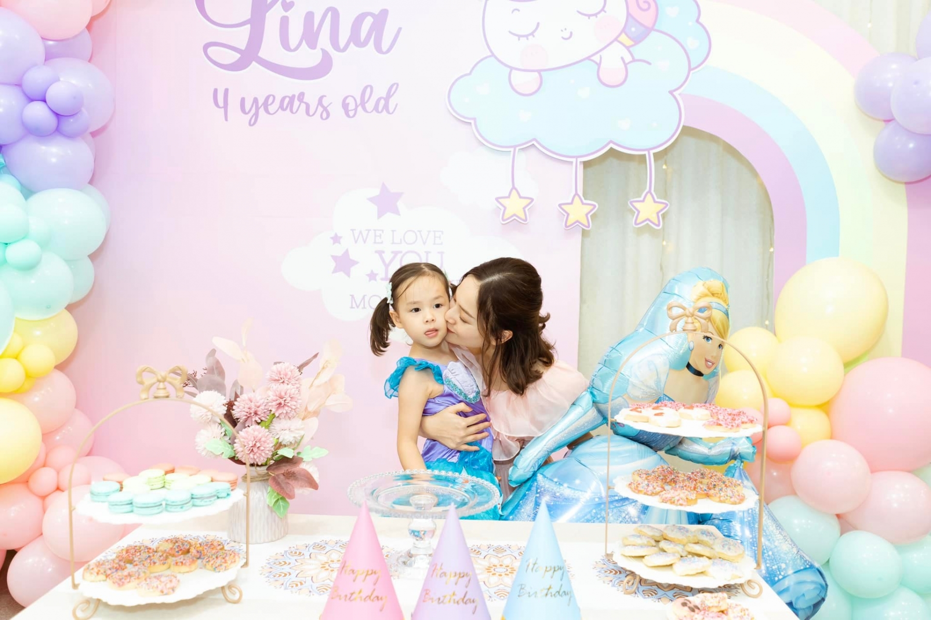 Gác lại nỗi buồn của Vân Khánh, Lan Phương tổ chức sinh nhật 4 tuổi linh đình cho con gái lai Tây - Ảnh 4