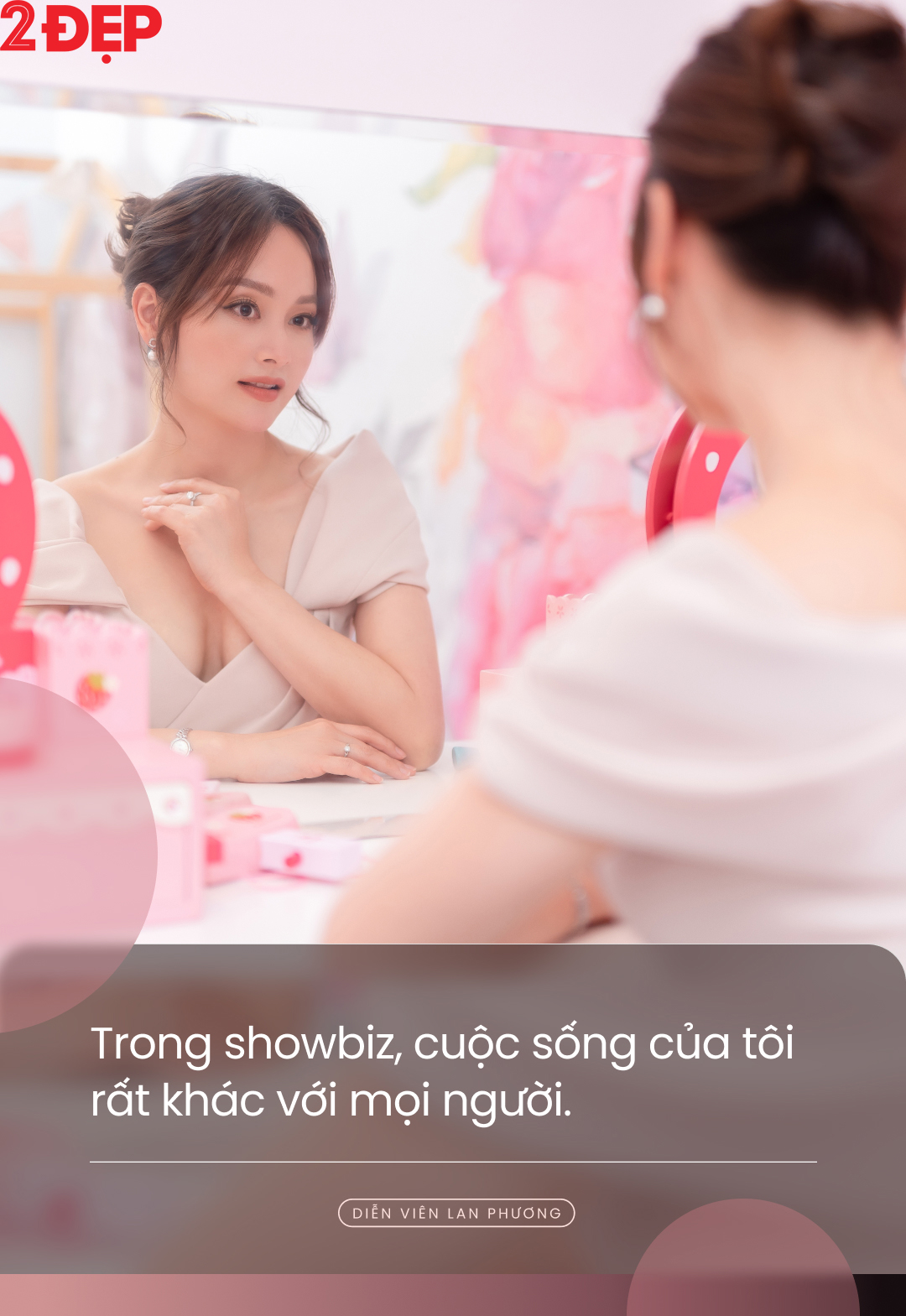 Diễn viên Lan Phương: Trong showbiz, cuộc sống của tôi rất khác với mọi người - Ảnh 1