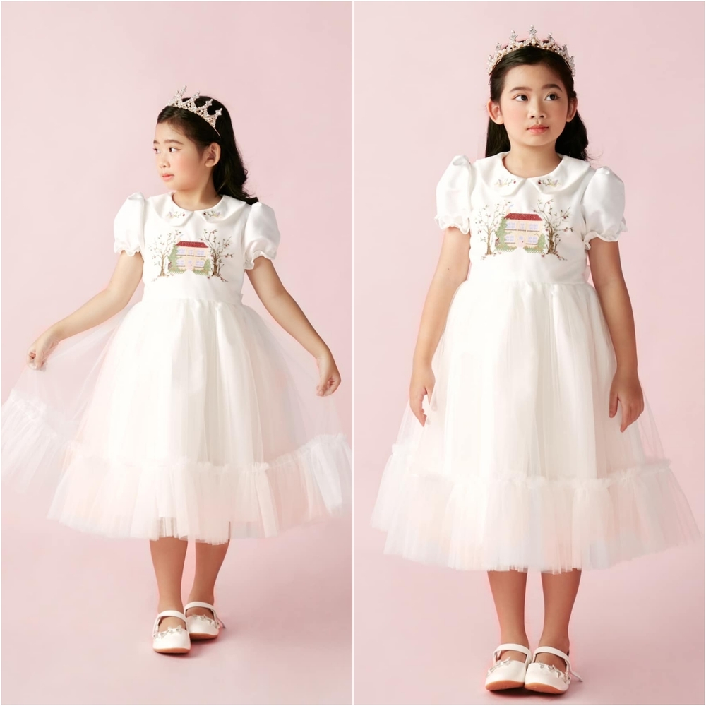 Con gái Mai Phương lớn phổng phao, xinh đẹp giống mẹ khi làm mẫu nhí - Ảnh 3