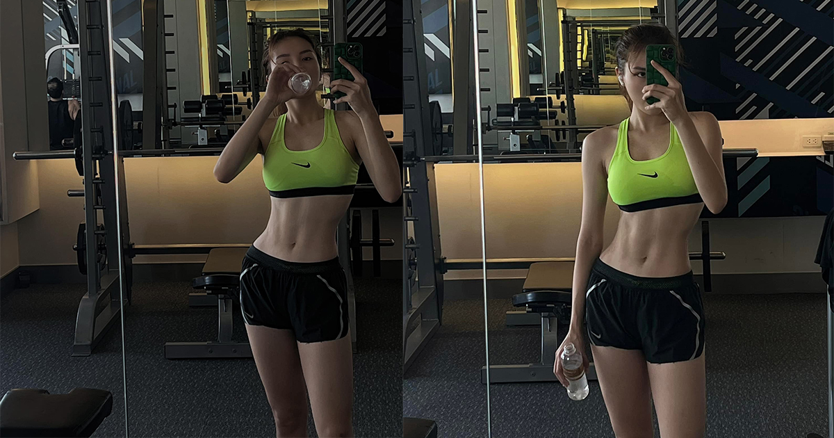 Hoa hậu Kỳ Duyên tự chê "bụng béo" dù vòng eo 59cm