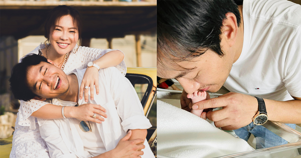 Quý Bình đăng ảnh âu yếm con trai ngay sau khi vợ đại gia nói lời cay đắng