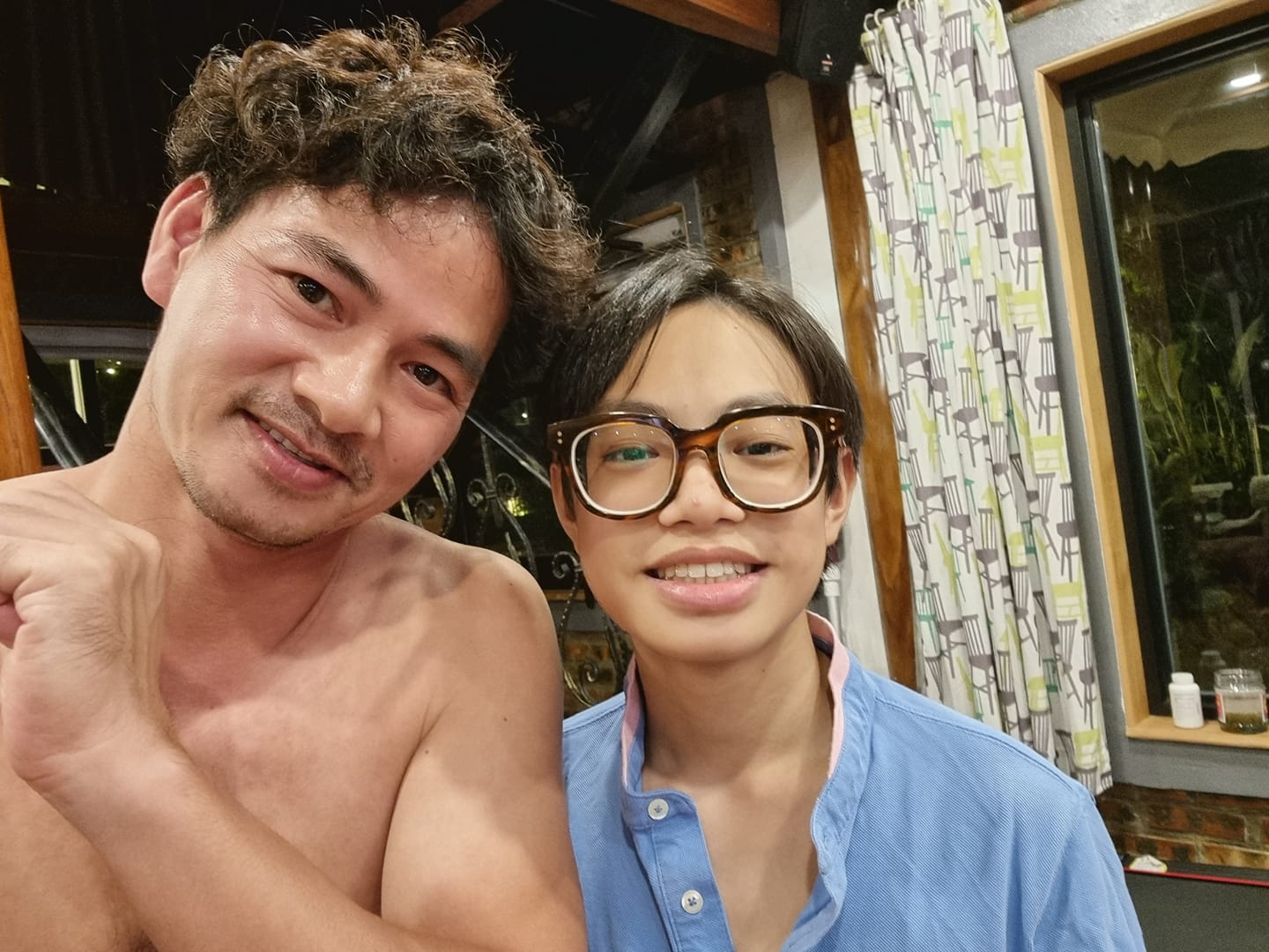 Con trai Xuân Bắc cao lớn phổng phao ở tuổi 15 - Ảnh 2