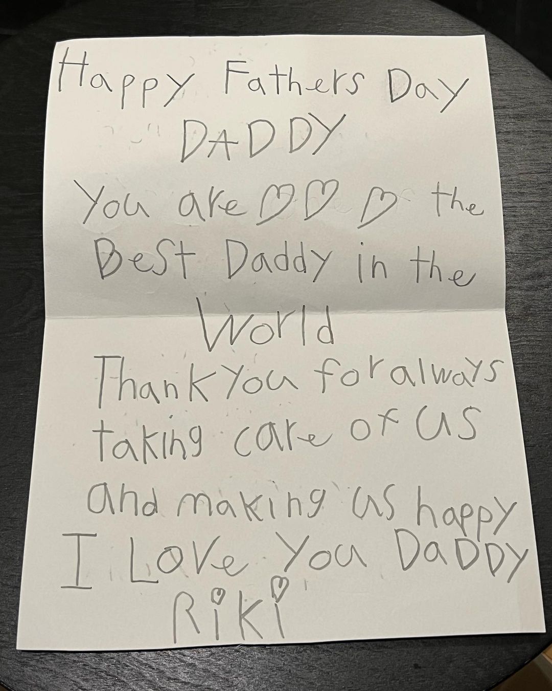 Ông xã Hà Tăng hạnh phúc trước thư tay của các con và bữa ăn thịnh soạn vợ nấu nhân Ngày của Cha - Ảnh 2