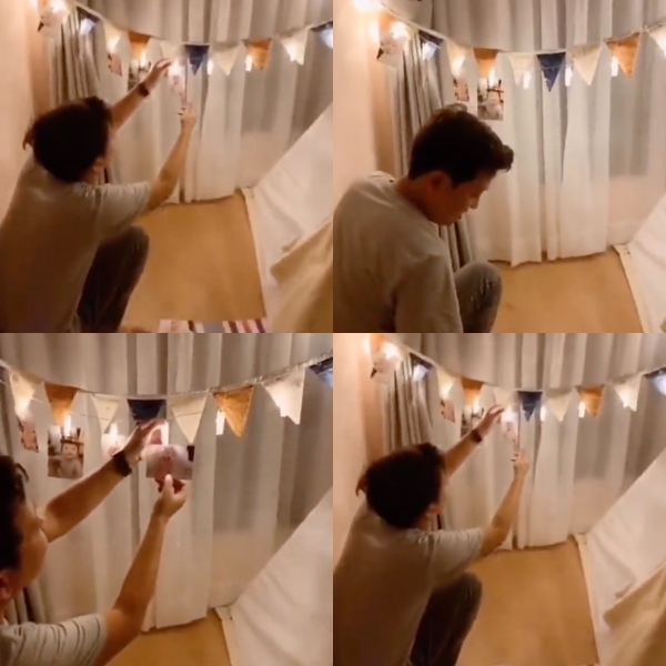 Nhã Phương đăng clip Trường Giang tự tay trang trí phòng lung linh cho con gái đầu lòng - Ảnh 1