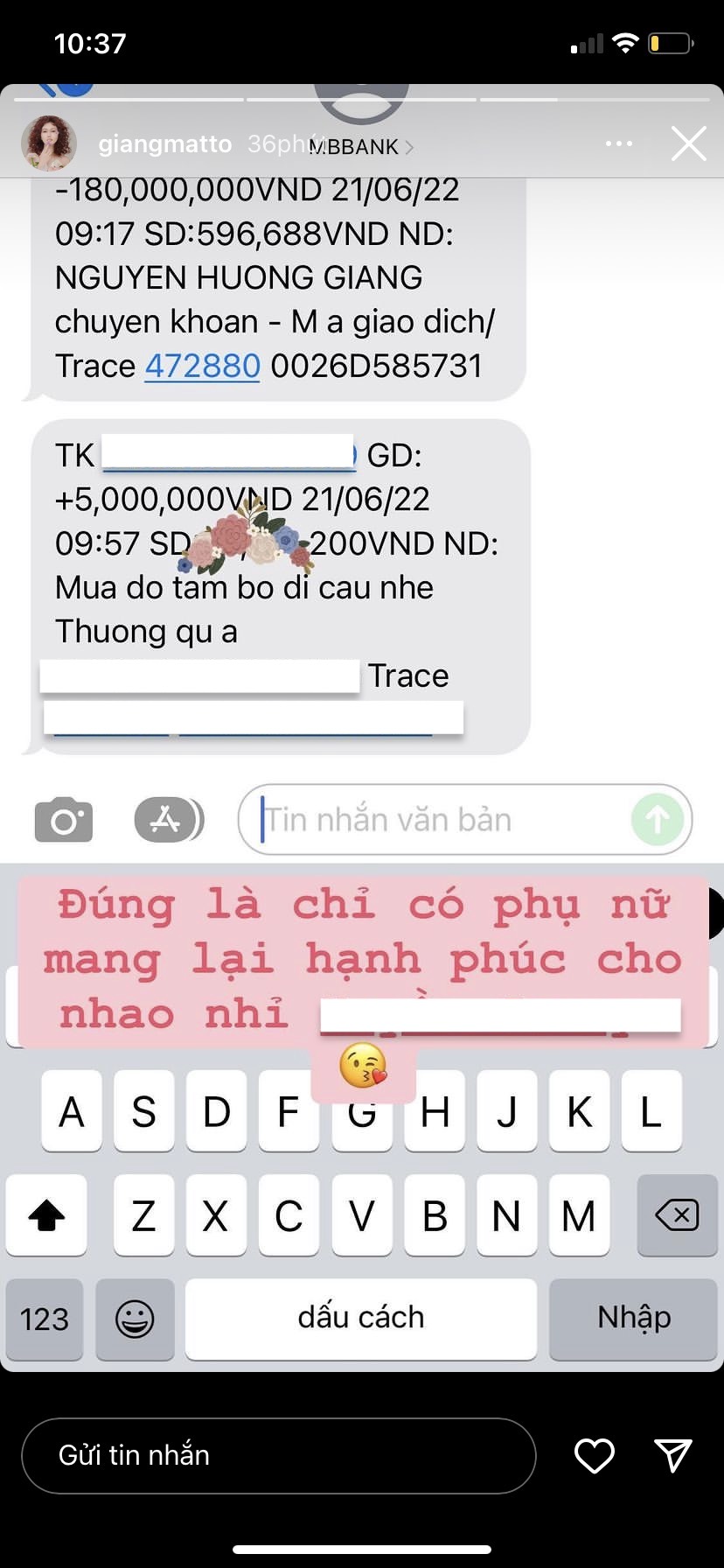 Hương Giang - bạn gái cũ Đình Tú bất ngờ chia sẻ chuyện bị cắm sừng, đùa giỡn tình cảm - Ảnh 2