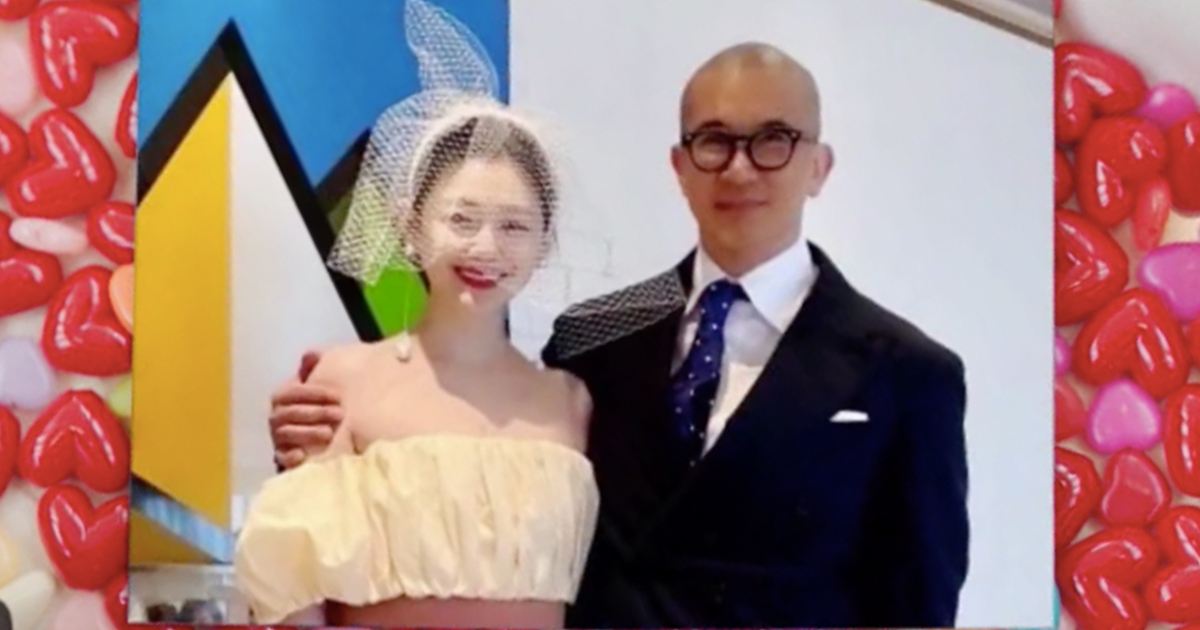 Từ Hy Viên mặc crop top chụp ảnh cưới với chồng Hàn ngay tại nhà riêng