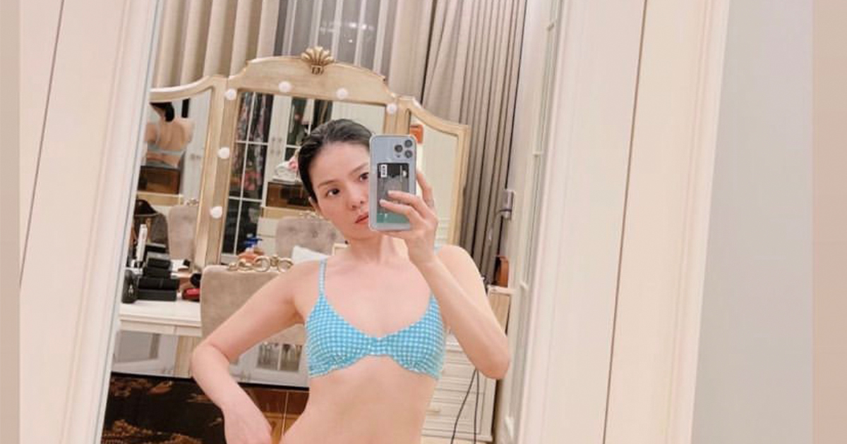 Lệ Quyên chạy show bận tới nỗi phải mua đồ bơi mặc để tự ngắm cho đỡ nghiền