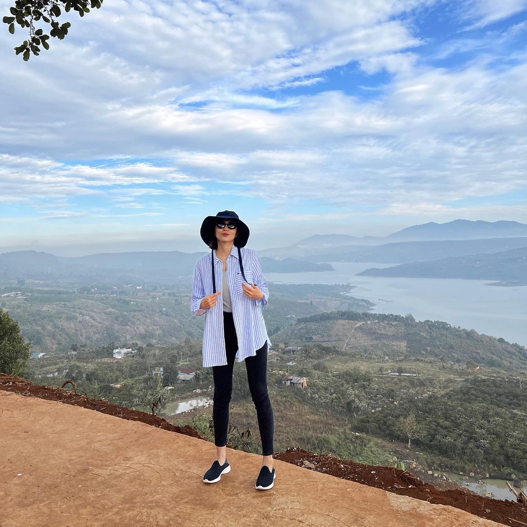 Tăng Thanh Hà tập gym sau nửa năm sinh con thứ 3 - Ảnh 3