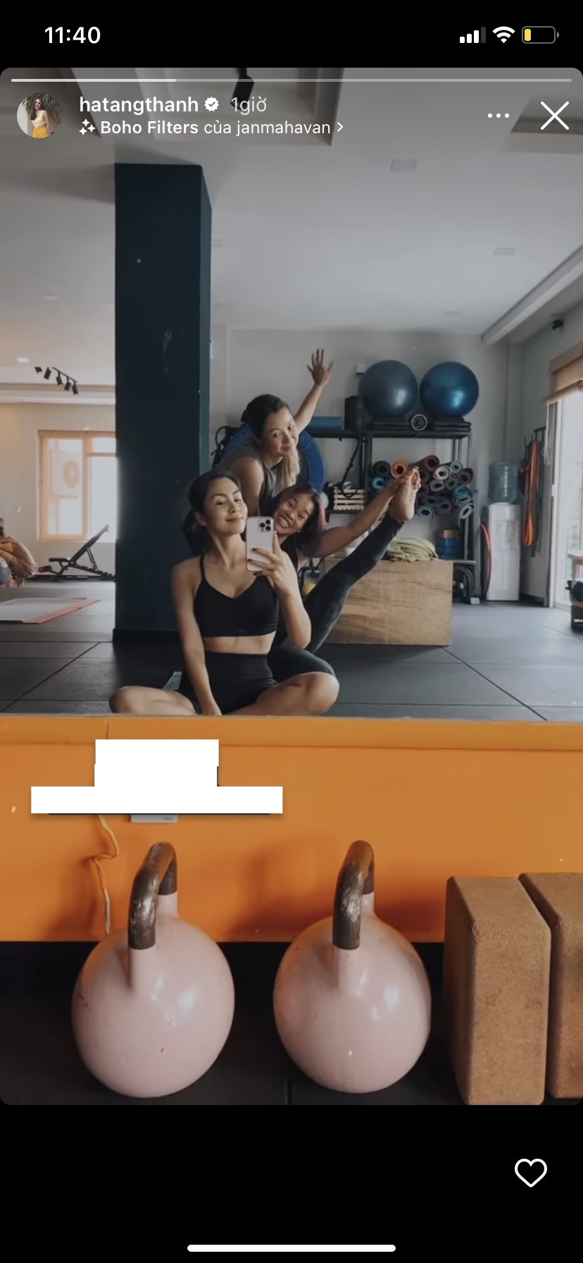 Tăng Thanh Hà tập gym sau nửa năm sinh con thứ 3 - Ảnh 1