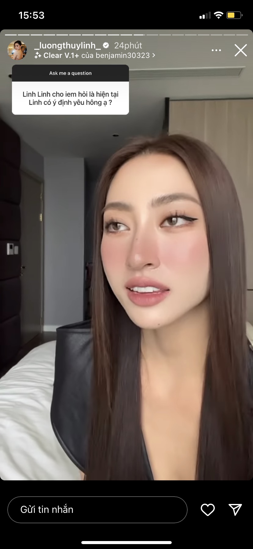 Lương Thùy Linh thừa nhận đang rất muốn yêu nhưng công việc quá bận rộn  - Ảnh 1