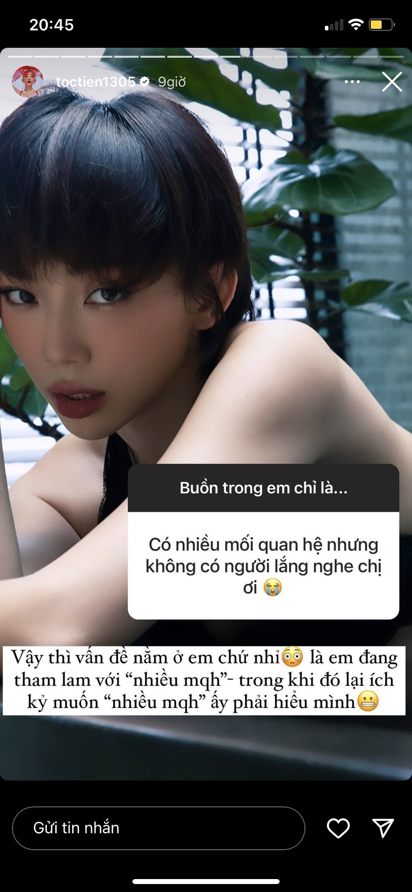 Tóc Tiên tư vấn tất - tần - tật chuyện tình cảm: Chia tay mối tình 5 năm, làm người thứ 3 - Ảnh 10