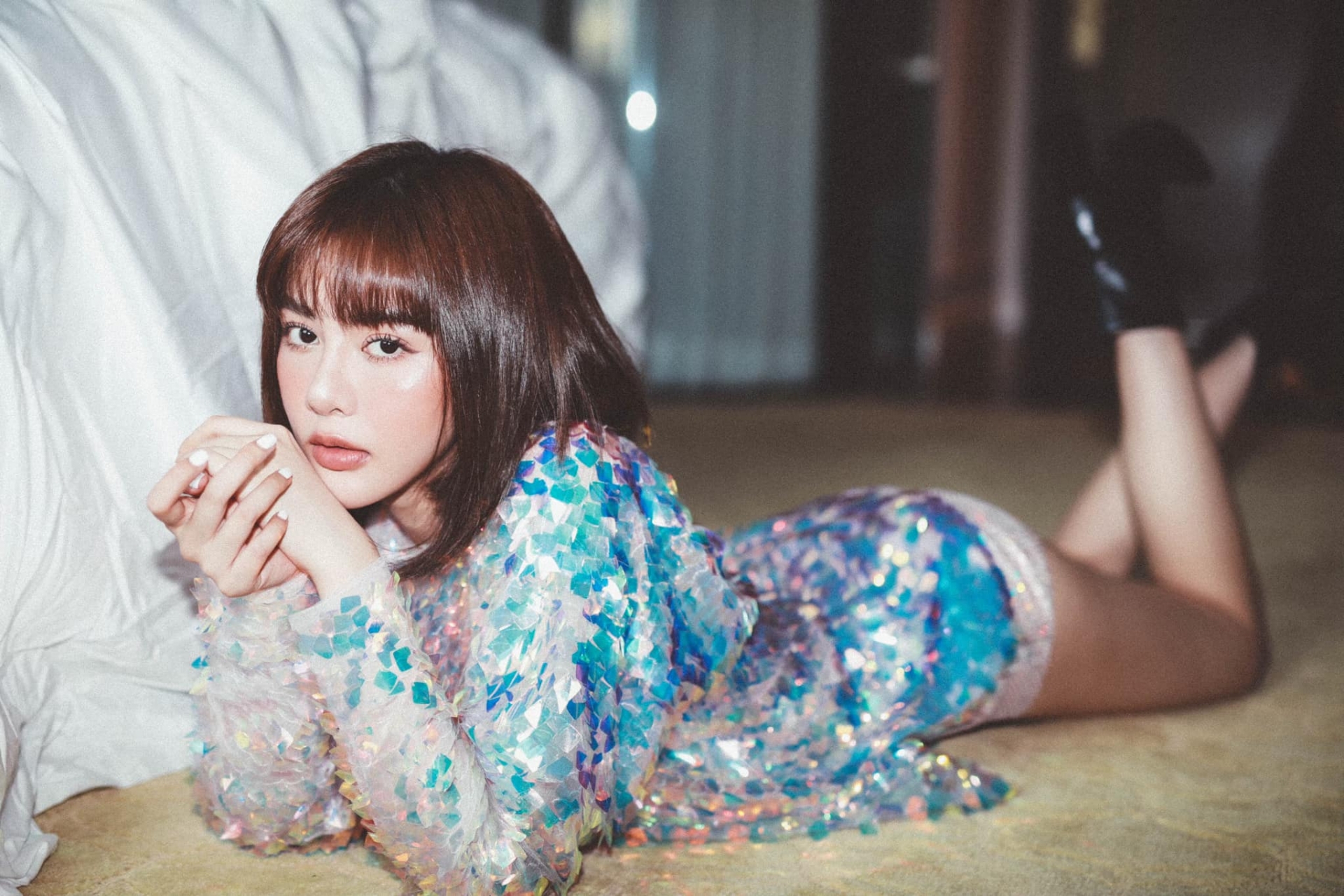 Mỹ nhân người Tày được H'Hen Niê khen ngợi tại Hoa hậu các Dân tộc Việt Nam 2022 - Ảnh 6