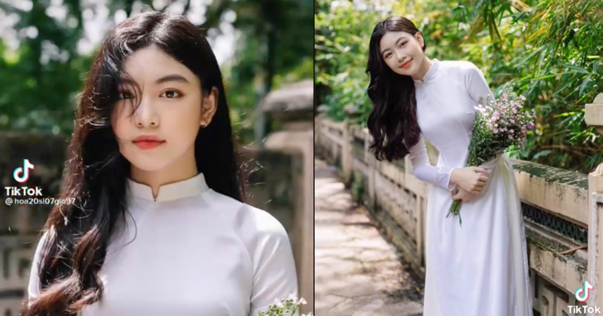 Con gái Quyền Linh khiến MXH bùng nổ vì loạt hình áo dài bị "leak"