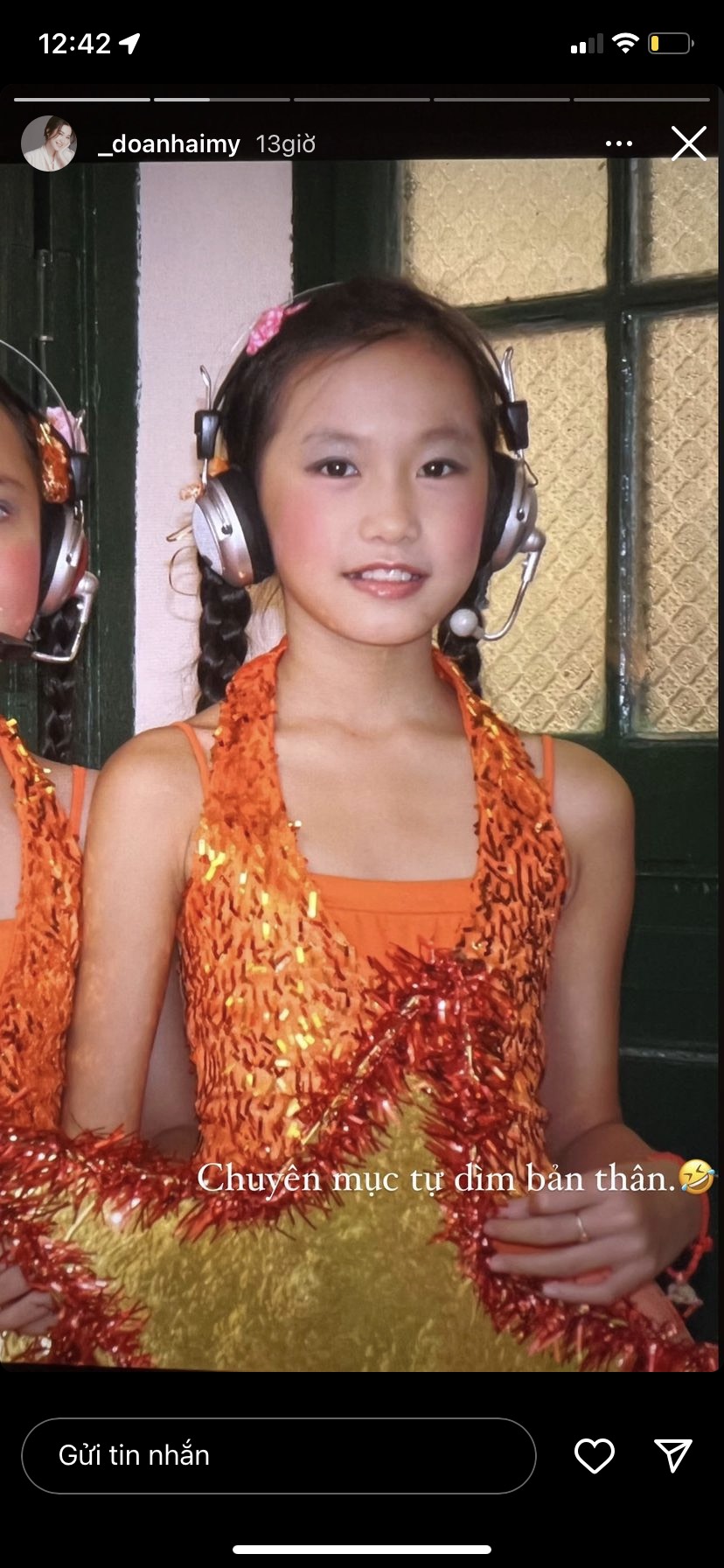 Doãn Hải My khoe loạt ảnh thời bé: Xinh như hoa hậu, chuẩn con nhà giàu - Ảnh 4