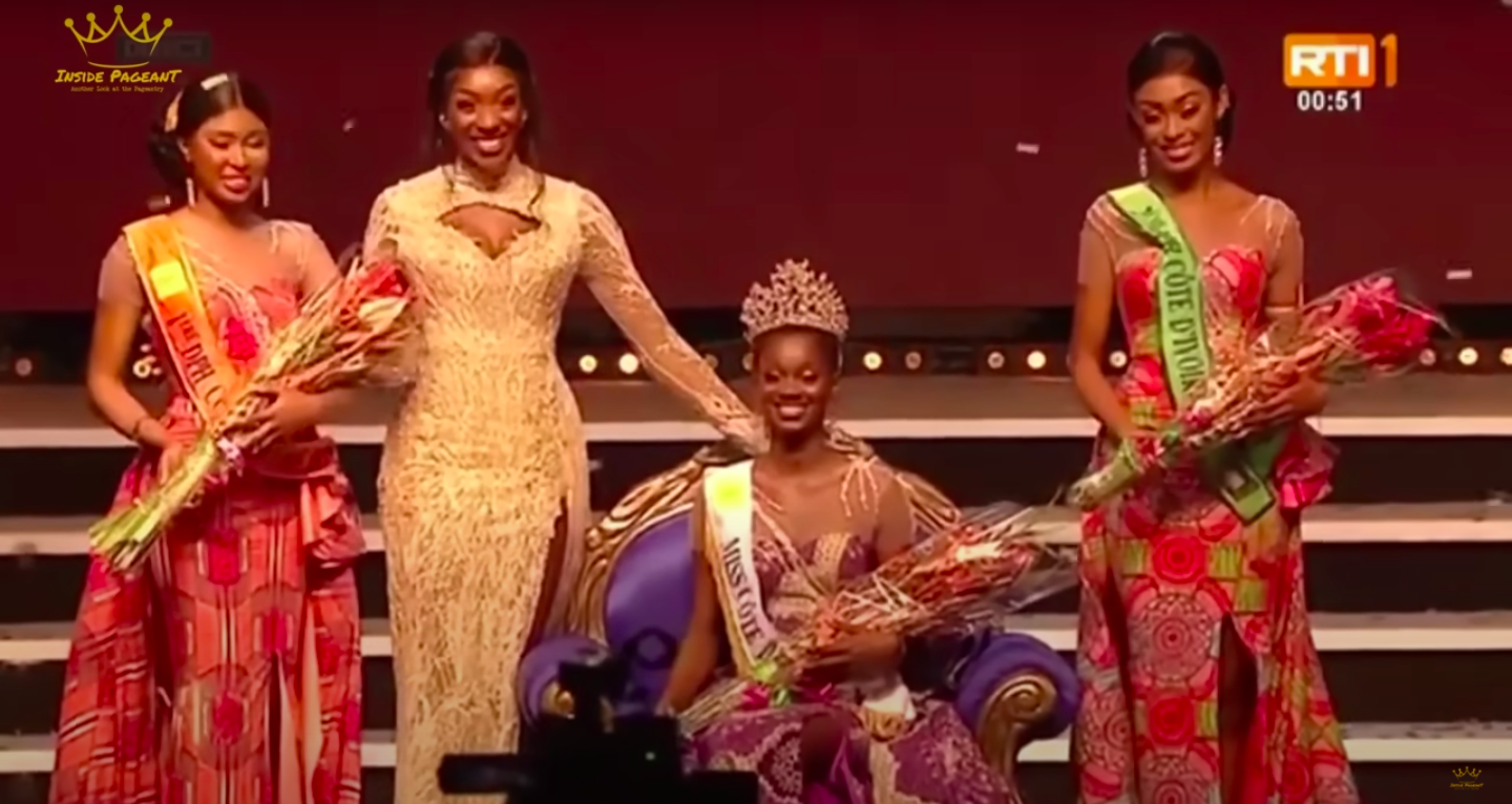 Hoa hậu Bờ Biển Ngà suýt ngất, bật khóc nức nở khi đăng quang - Ảnh 5