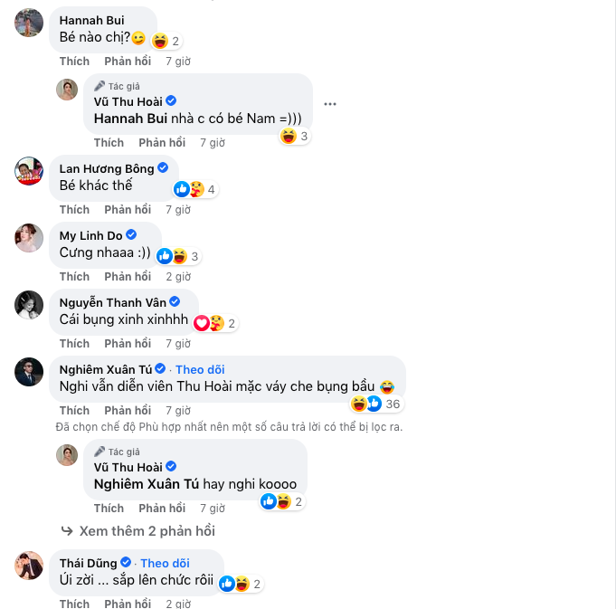 MC Thu Hoài tăng cân thấy rõ, bạn bè nô nức vào chúc mừng đã mang bầu con đầu lòng - Ảnh 2