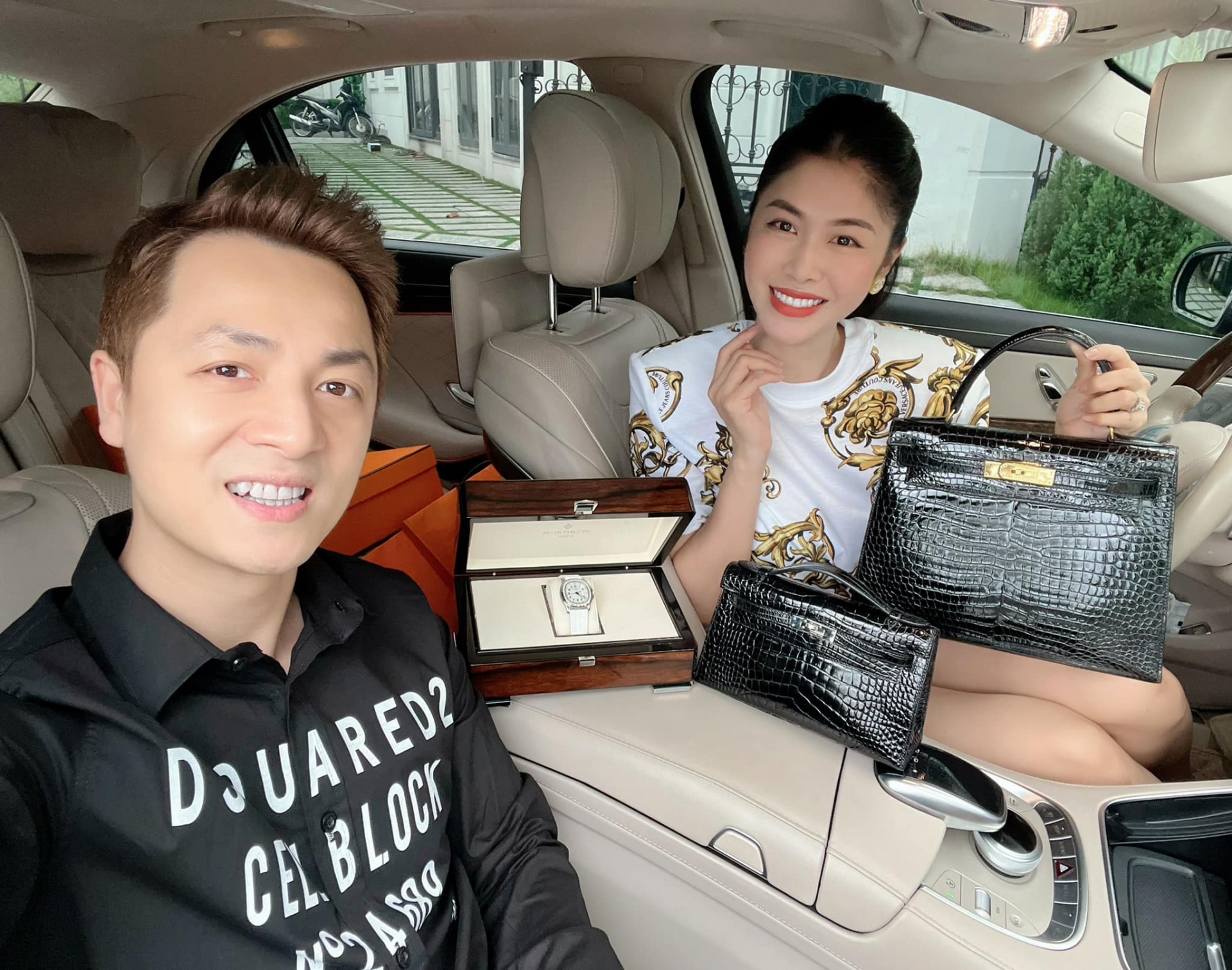 Vợ Đăng Khôi sung sướng khi được chồng tặng đồng hồ xa xỉ, túi hiệu hơn 5 tỷ đồng - Ảnh 4
