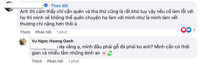 MC Hoàng Oanh ẩn ý chuyện sống tử tế với người 