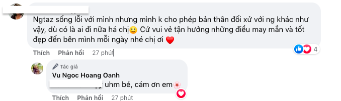 MC Hoàng Oanh ẩn ý chuyện sống tử tế với người 