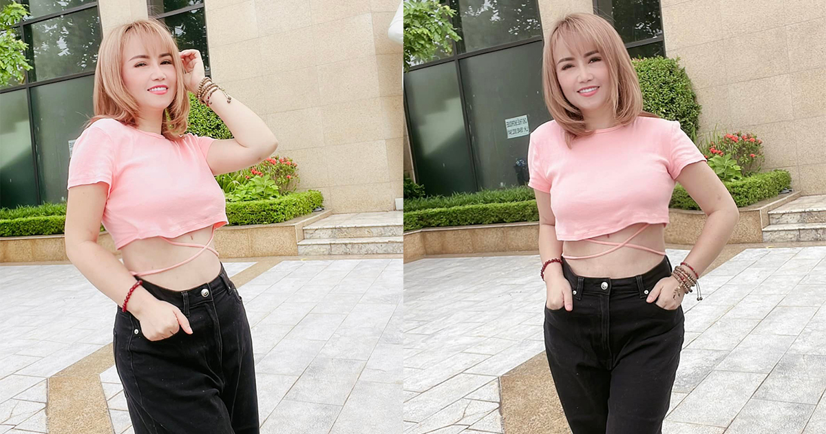 Hoàng Yến khoe số đo 93 - 63 - 93 ở tuổi U50 sau ca đại tu vòng 2