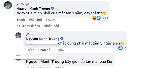 Mạnh Trường khoe ảnh năm lớp 11 với bà xã, tiết lộ 