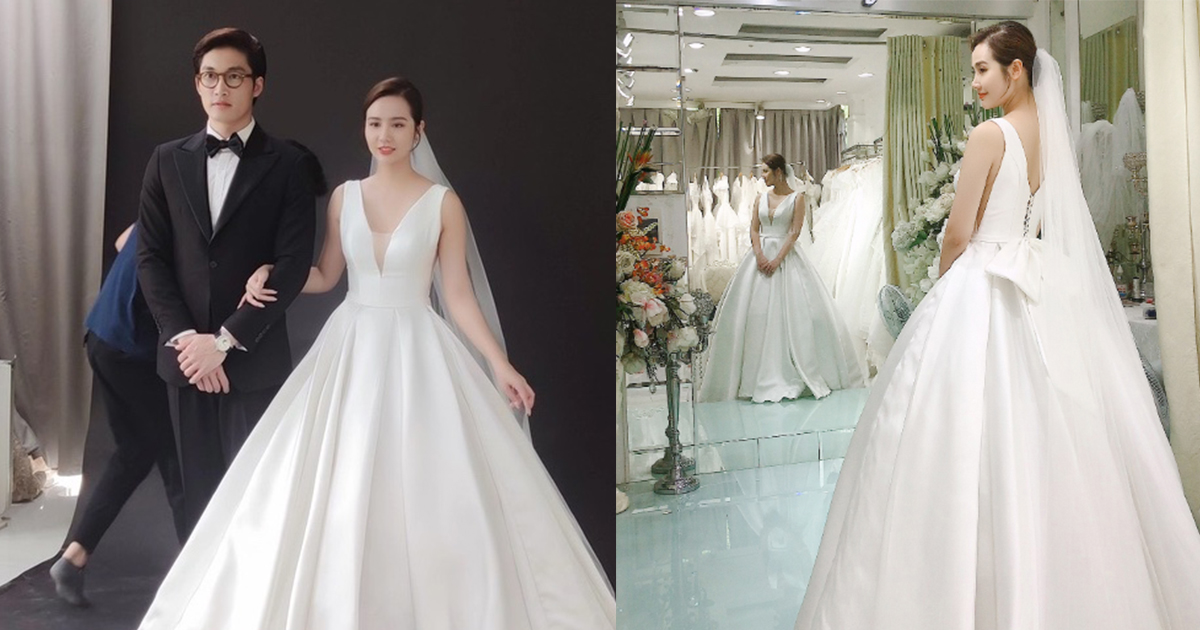 Loạt ảnh hậu trường chụp hình cưới ngọt ngào của Huyền Lizzie và Đình Tú 