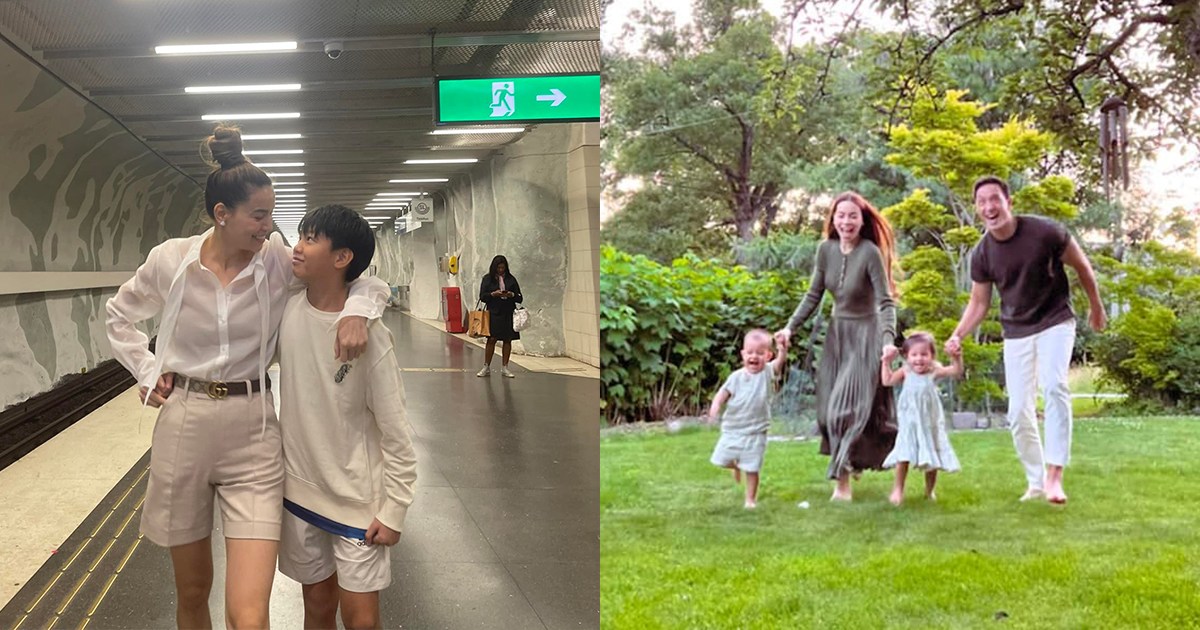 Hồ Ngọc Hà sang nhà bố mẹ chồng: Bận làm vú em, cả ngày chăm con ăn rồi bú