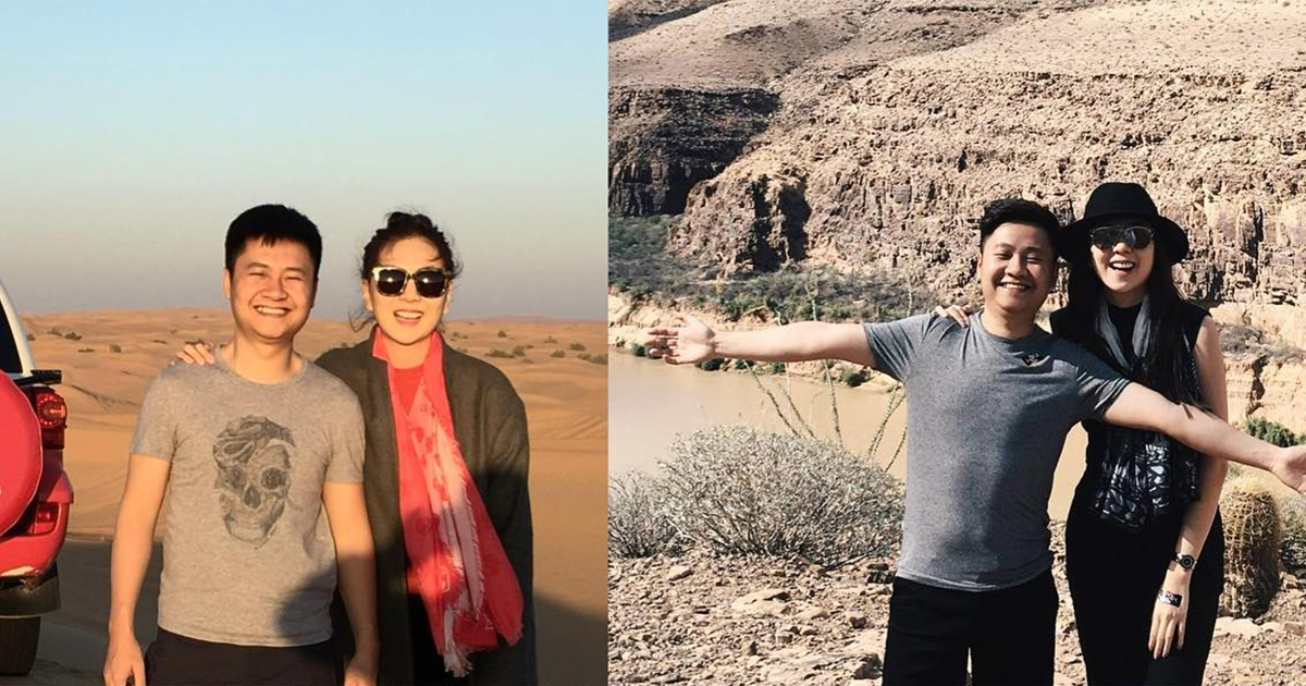 MC Mai Ngọc mừng sinh nhật chồng đại gia, nhân tiện khoe luôn "điều kiện gia đình"