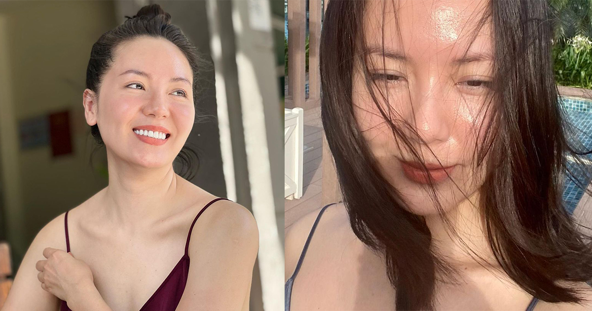 Phương Linh tự tin khoe mặt mộc ở tuổi U40, da đẹp như U20 hoá là có bí quyết