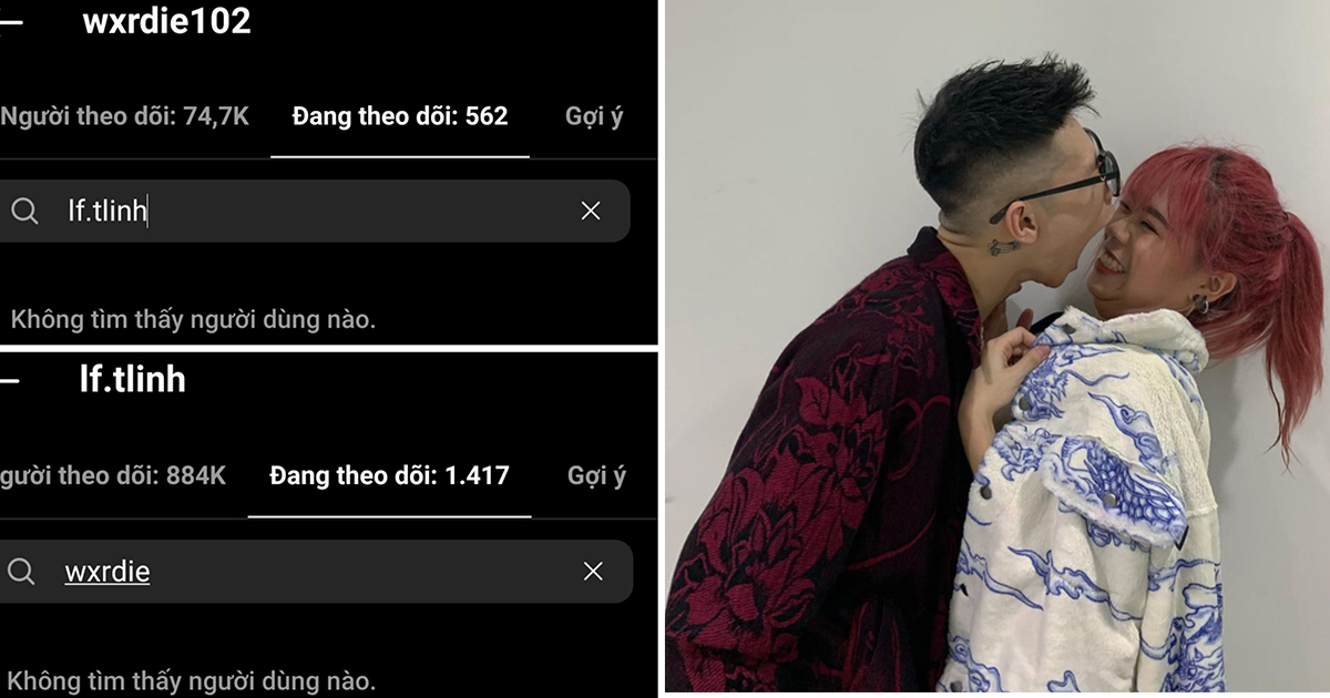 Tlinh và Wxrdie đã unfollow nhau nhanh như chớp avatar của đằng gái cực đáng chú ý