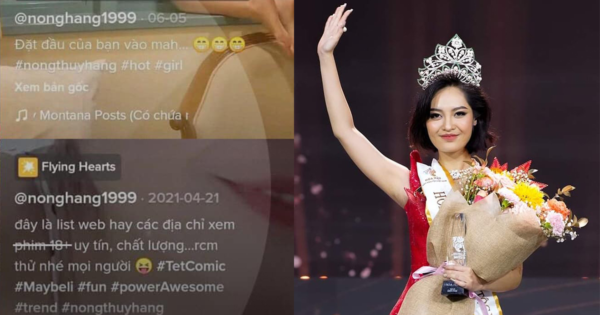 Hoa hậu Nông Thúy Hằng từng PR web "không sạch" trên TikTok?