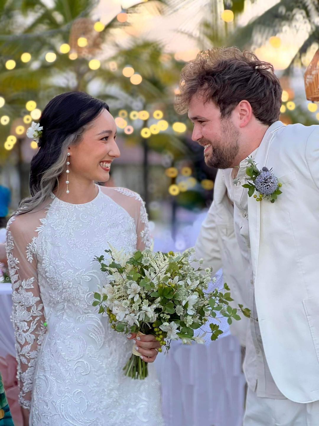 Vợ chồng Mỹ Linh tổ chức đám cưới chỉ vài chục người cho con gái Anna Trương ở Việt Nam - Ảnh 4