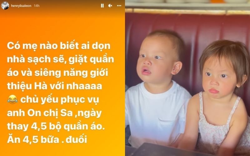 Hồ Ngọc Hà tuyển giúp việc cho Lisa - Leon, được ở lại nhà với yêu cầu đặc biệt - Ảnh 2