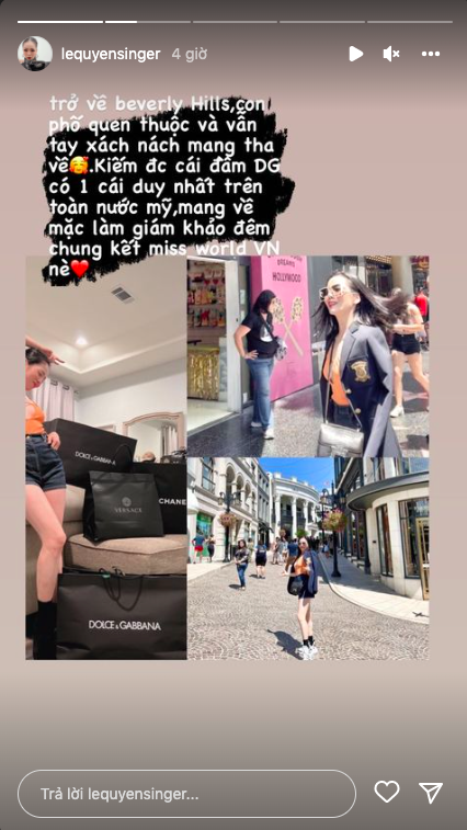 Lệ Quyên khoe sở thích 