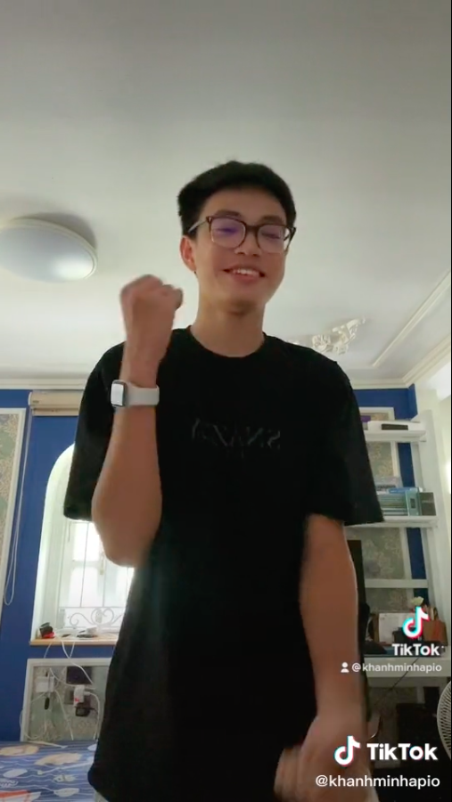 Con trai Xuân Bắc nhảy điệu nghệ trên Tiktok, netizen khen ngày càng nghệ giống bố - Ảnh 1