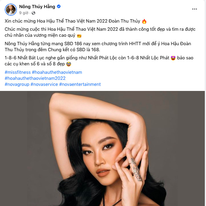 Điểm tương đồng đặc biệt giữa Tân Hoa hậu Đoàn Thu Thủy và Nông Thúy Hằng - Ảnh 1