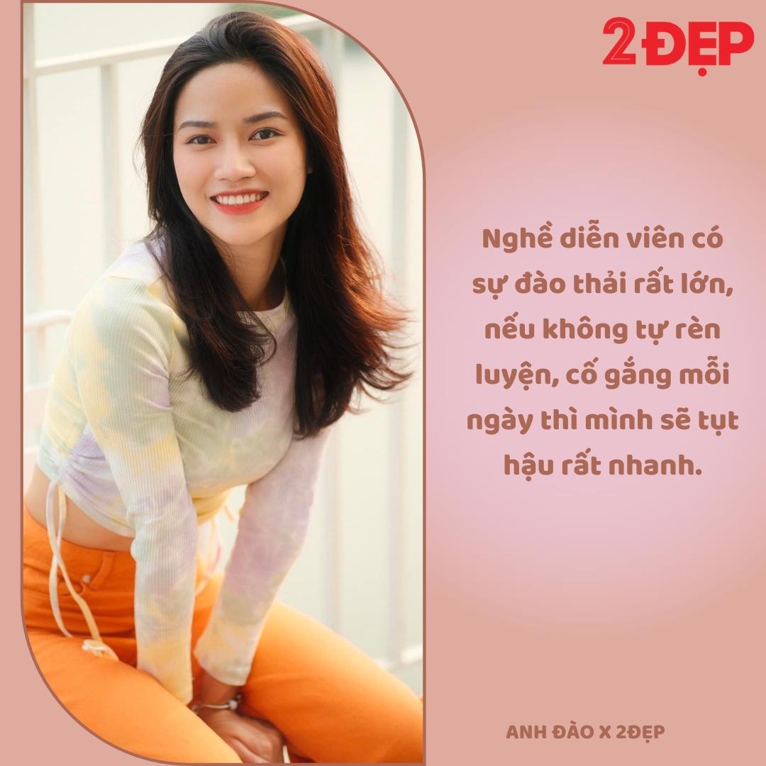 Diễn viên Anh Đào: Ở bên người yêu, tôi rất bánh bèo, thích nhõng nhẽo - Ảnh 3