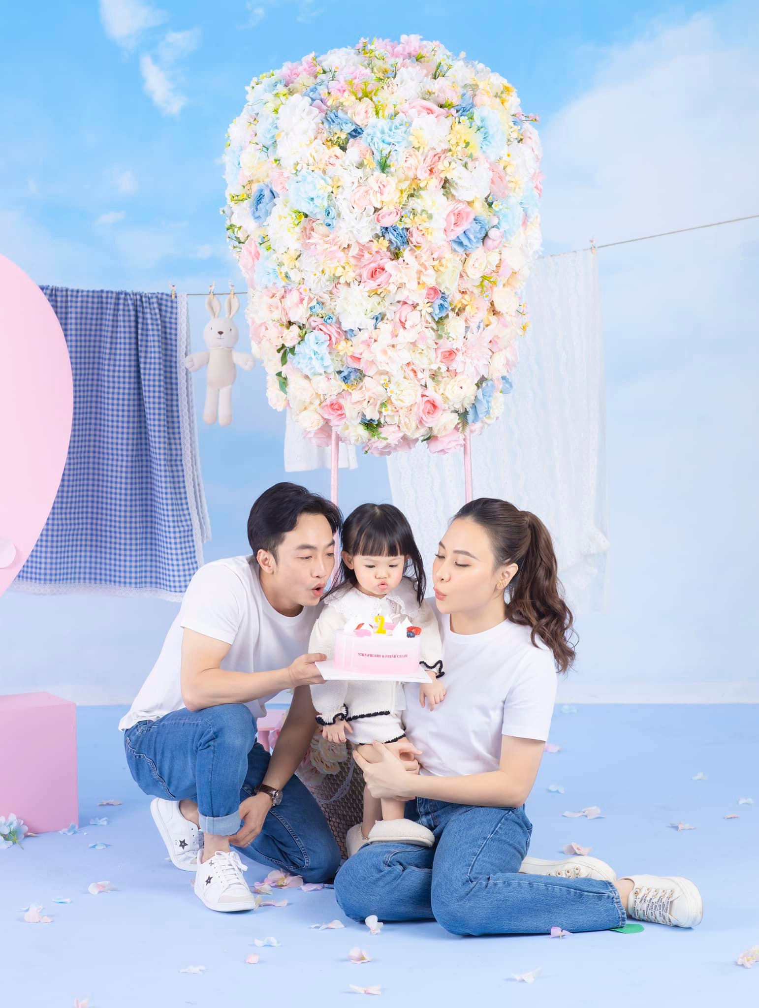 Đàm Thu Trang tung bộ ảnh lung linh như phim Hàn mừng sinh nhật con gái Suchin 2 tuổi - Ảnh 11